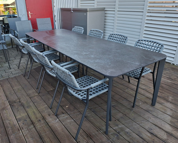 Gartentisch Set Taro - Costa 270 Dekton Lagos - bowi.ch