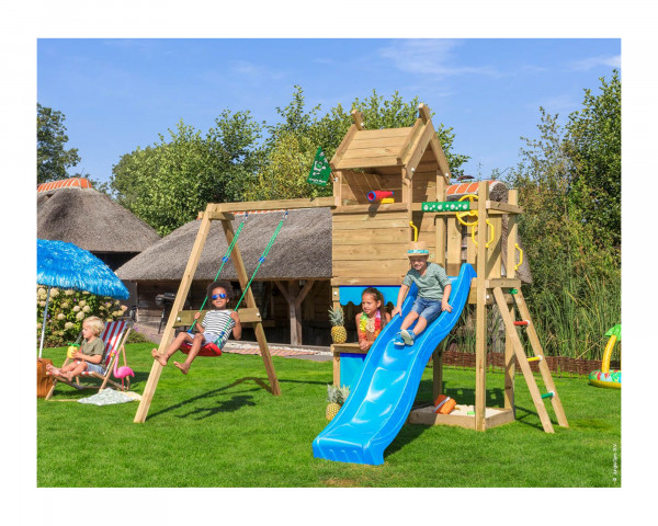 Spielturm Resort mit Swing Frame 200 1-teilig Jungle Gym im Garten - bowi.ch