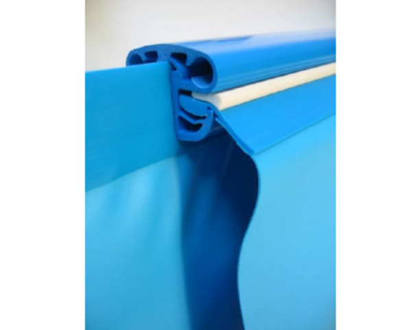 Klemmprofil zu Keilbise Folie - blau - bowi.ch