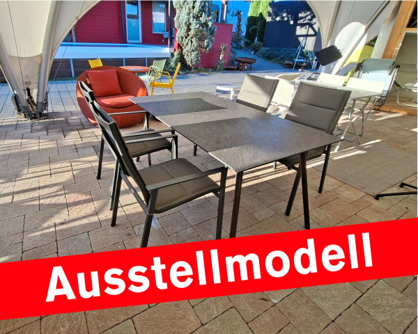 Ausstellomdell Gartentisch Set Locarno - Seattle - bowi.ch