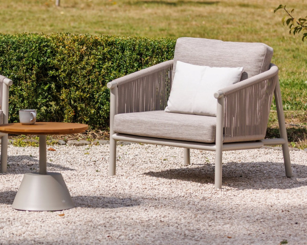 Garten Lounge Sessel Moma Beige / Beach von LIFE - bowi.ch