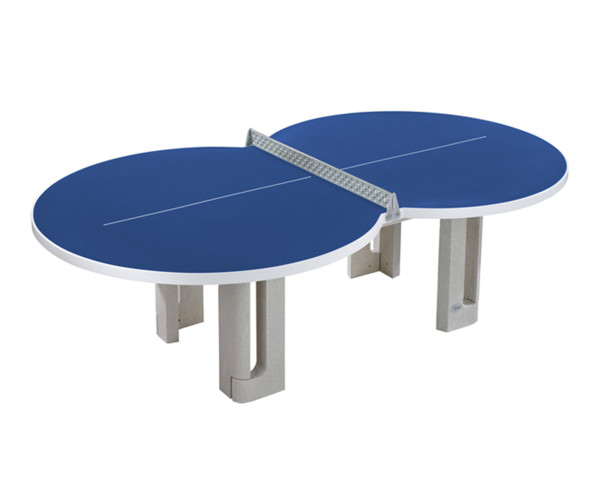 Tischtennistisch in flacher 8-Form - bowi.ch