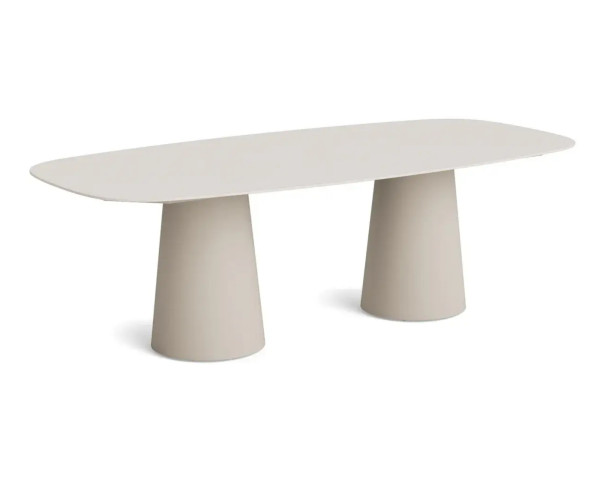 Gartentisch Barcelona Beige 240 x 116 cm von LIFE - bowi.ch