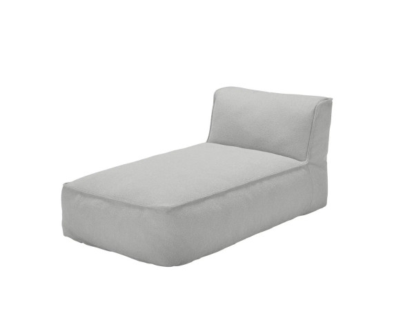 Garten Lounge GROW 1er Liegesofa Cloud Bouclé Blomus Seitenansicht Freistehend - bowi.ch