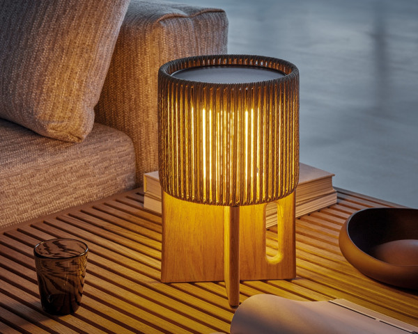 Laterne LED / Solar Compass klein Burlap Gloster - bowi.ch