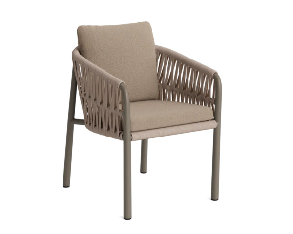 Gartenstuhl Valencia Rope Beige / Taupe - bowi.ch