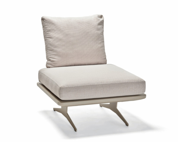 Garten Lounge Enya Mittelelement Greige / Vanilla Stern® - bowi.ch