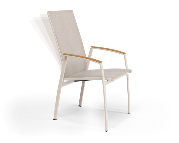 Gartenstuhl Lutz HL verstellbar Move Sibirian Powder SIT - bowi.ch