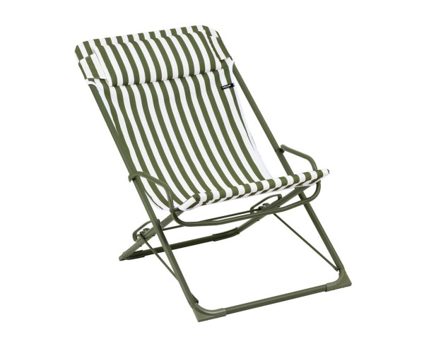 Transaswing Liegestuhl Airlon Rayure Moss Lafuma Freistehend - bowi.ch