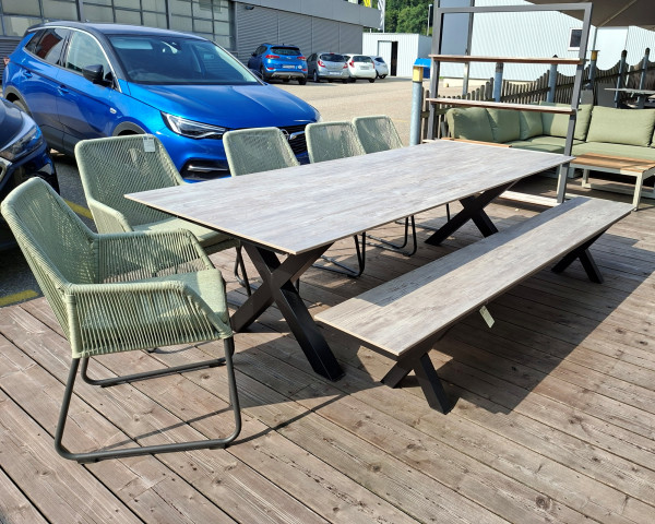 Ausstellmodell Gartentisch Set Maximo Allanis 260 - bowi.ch