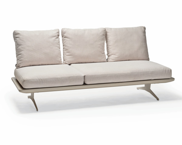 Garten Lounge / Liege Enya Greige / Vanilla von Stern® - bowi.ch