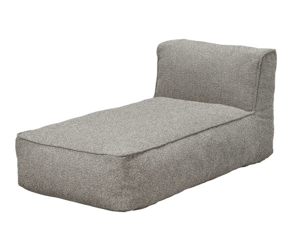 Garten Lounge GROW 1er Liegesofa Earth Blomus Freistehend von der Seite - bowi.ch