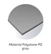 Beispiel Polystone grau