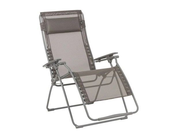 Futura XL Liegestuhl Graphite Batyline® Iso Lafuma Freistehend - bowi.ch