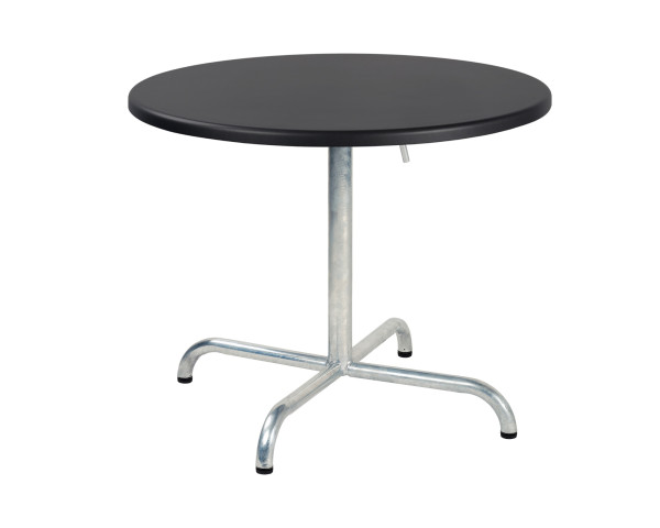 Salontisch Davos Ø 75 cm Anthrazit / Feuerverzinkt von Schaffner - bowi.ch