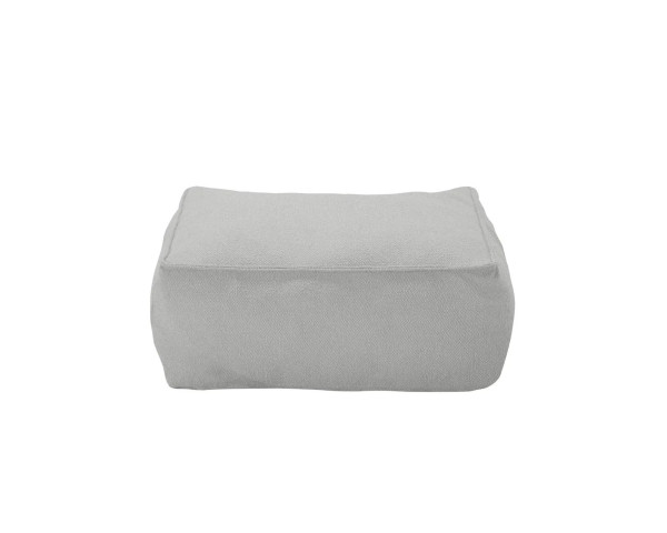 Garten Lounge GROW Hocker Cloud Bouclé Blomus Frontansicht Freistehend - bowi.ch