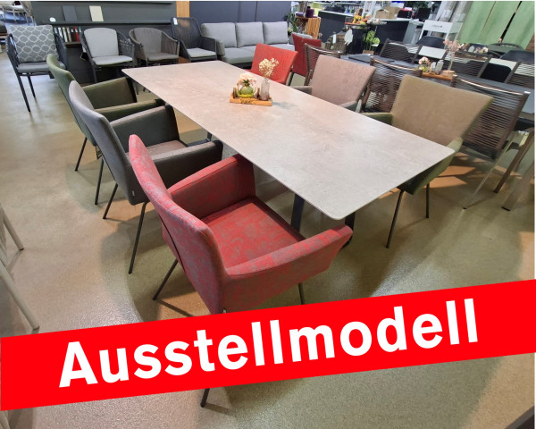 6er Gartentisch Set Vesuv Gamma Artus Vip Bunt - bowi.ch