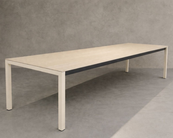 Gartentisch Etna 160/220 x 95 cm Estate / Powder - bowi.ch