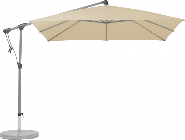 Funktionale Freiarmschirm-Sonnenschirm SUNWING® C+ GLATZ 150 Eggshell Funktionale Freiarmschirm-Sonnenschirm SUNWING® C+ GLATZ 150 Eggshell - bowi.ch