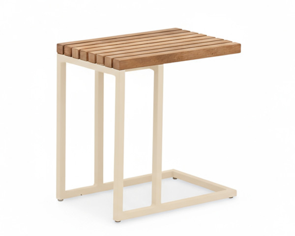 Beistelltisch Garten Cubo Light Taupe Zebra - bowi.ch