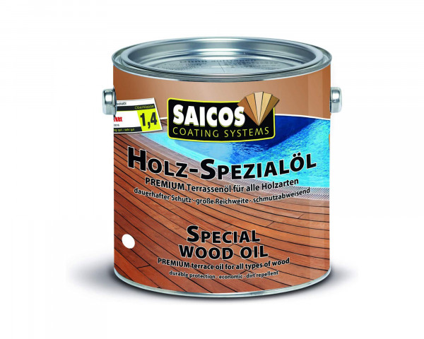 Gartenmöbel Pflege Teak 2.5 l Holz-Spezialöl Saicos - bowi.ch