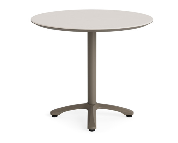 Bistro-Tisch Salvador Taupe / Ivory klappbar von LIFE - bowi.ch