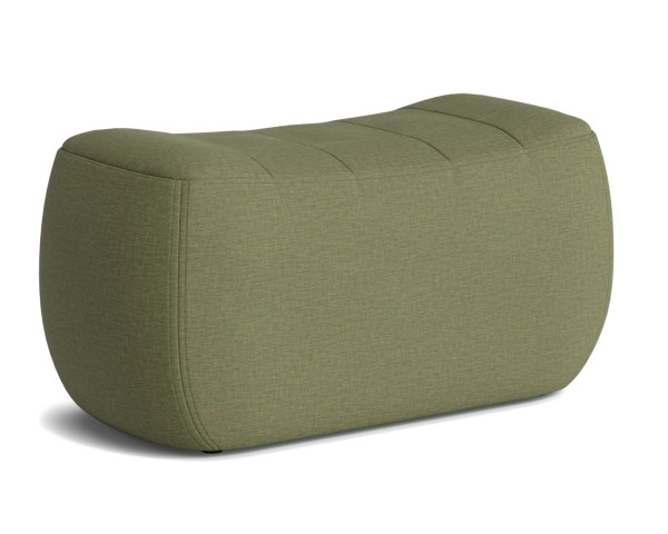Garten Hocker Donna Pouf 40 x 80 cm Soltex Olive Green von LIFE - bowi.ch