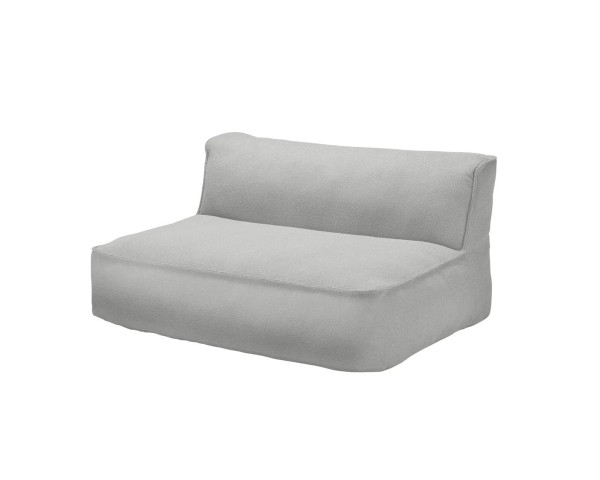 Garten Lounge GROW 2-Sitzer Cloud Bouclé Blomus Seitenansicht Freistehend - bowi.ch