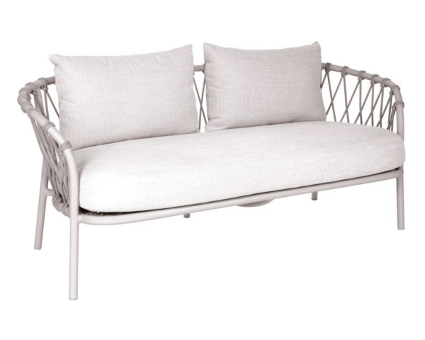 Garten Lounge 2-Sitzer Klea Greige / Vanilla 414865 von Stern - bowi.ch