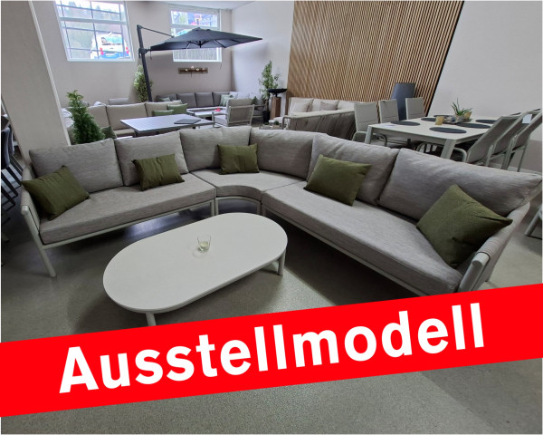 Ausstellmodell Garten Lounge Set Moma L-Form Beige - bowi.ch