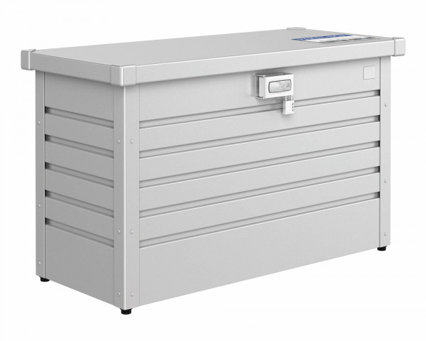 Biohort Paketbox in der Farbe Silber-metallic freigestellt - bowi.ch