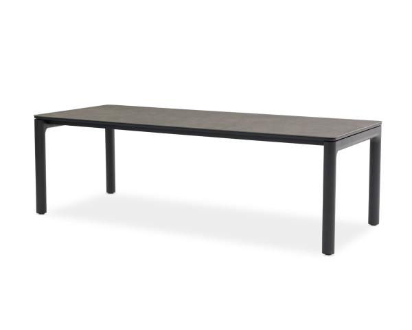 Gartentisch Vero 240 x 100 cm Shadow / Graphite Zebra - bowi.ch