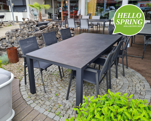 Gartentisch Set Alus New Top Keramik 210 Gartentisch Set Alus New Top Keramik 210 - bowi.ch