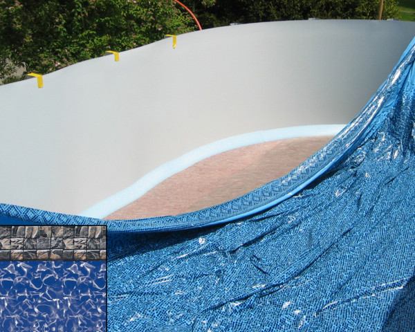 Poolfolie 0.6 mm oval - 7.27x3.66 m, H 1.32 m, cobalt-EB - bowi.ch
