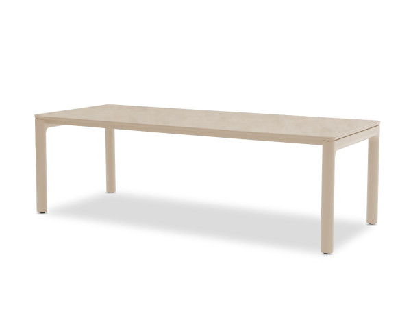 Gartentisch Vero 240 x 100 cm Dune / Light Taupe Zebra - bowi.ch