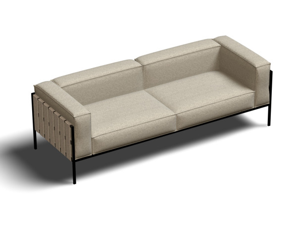 Garten Lounge Iconic 3er Sofa PG5 mit Gurte - bowi.ch