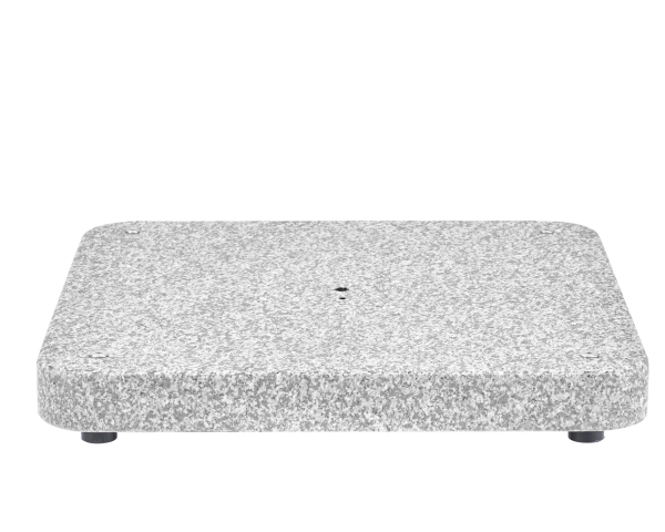 Granitsockel Z / 40 kg matt mit Füssen - bowi.ch