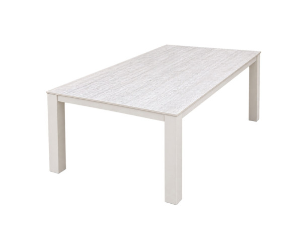 Gartentisch Alus Keramik 210 Travertin 9mm / Light Taupe - bowi.ch