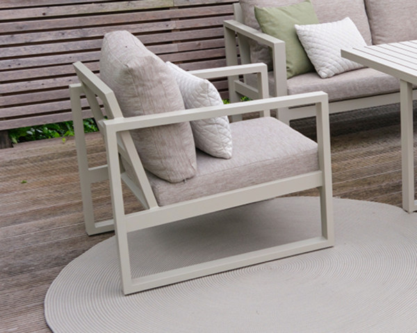 Garten Lounge Sessel Orleans Beige von life - bowi.ch