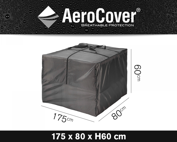 Aufbewahrungstasche für Kissen AeroCover® in Grösse von 175 cm x 80 cm x 60 cm Höhe - bowi.ch