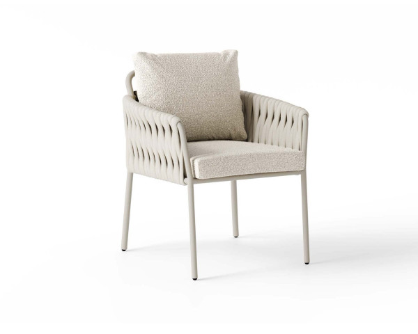 Gartensessel Fiavè Camel Sand / Beachy Bouclé Freistehend - bowi.ch