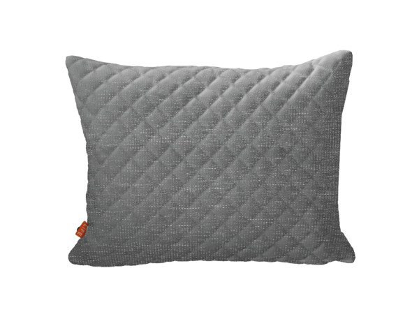 Dekokissen 35 x 45 cm Diamond Soltex Mist Grey Life - bowi.ch