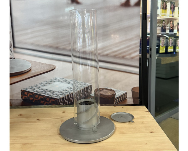 Ausstellmodell SPIN 90 Grau Tischfeuer Höfats - bowi.ch