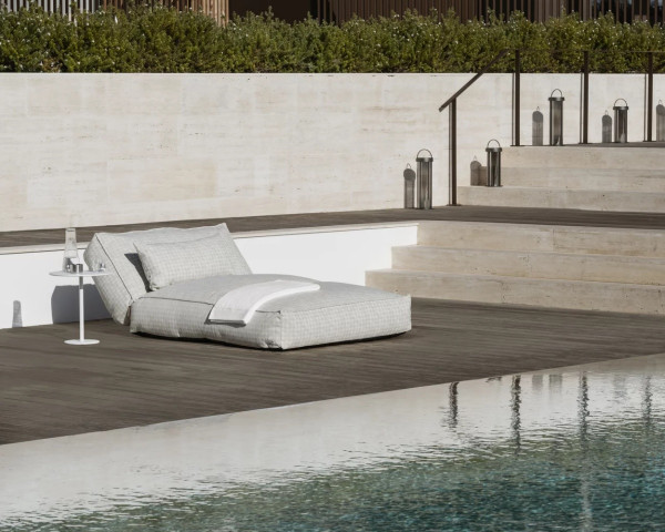 Garten Lounge STAY Daybed Special Sand Twigh Blomus - bowi.ch
