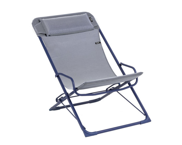 Transaswing Liegestuhl Batyline® Iso Indigo Lafuma Freistehend - bowi.ch