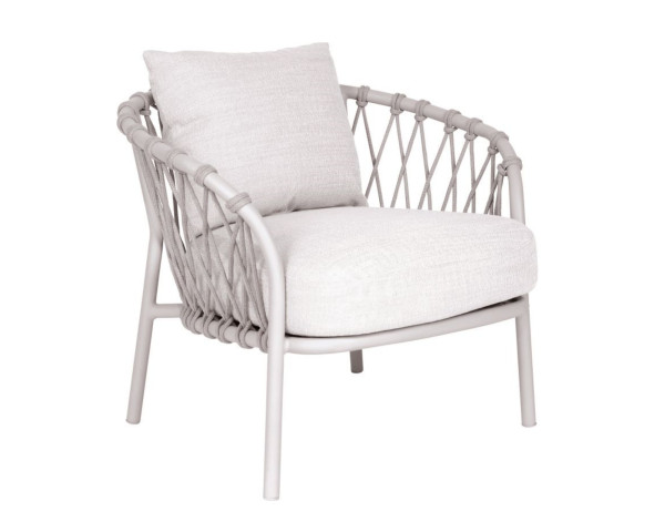 414863 Stern Garten Lounge Sessel Klea Greige / Vanilla - bowi.ch