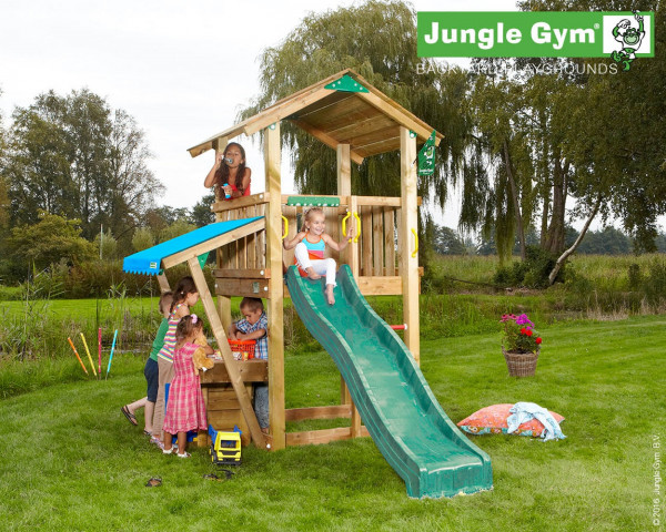 Spielturm Casa Jungle Gym mit mini Market Modul - bowi.ch