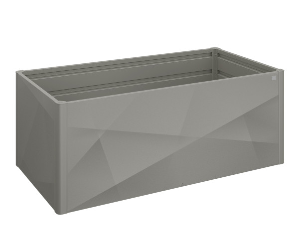 Biohort Hochbeet X-Design 2 x 1 quarzgrau-metallic - bowi.ch