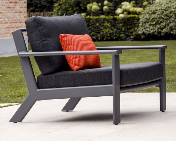 Garten Lounge Sessel Andes Basalt Lava - bowi.ch