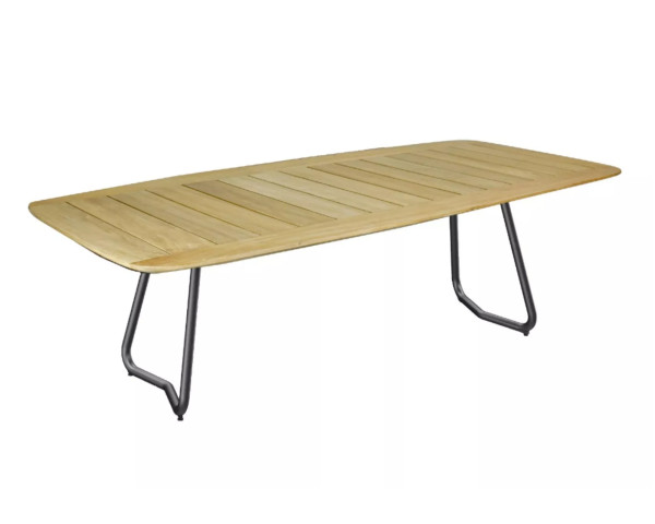 Gartentisch Jura Tavannes Teak 240 x 100 cm - bowi.ch